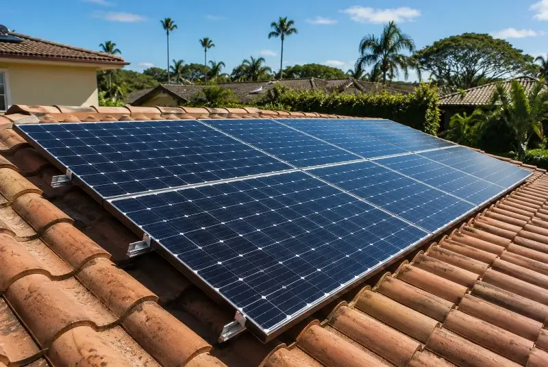 Installation de panneaux solaires à Barcus